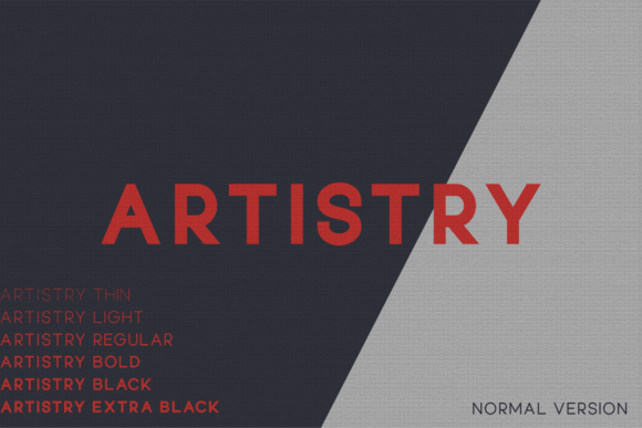 Artistry Font Review: Minimal Sans Serif for Luxury Branding