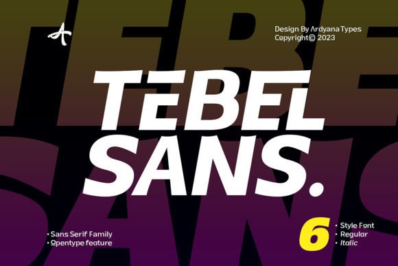 Boost Campaign Impact with Tebel Sans Typeface