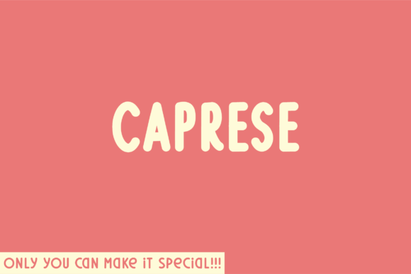 Caprese Font Review: A Unique Natural Sans Serif for Designers