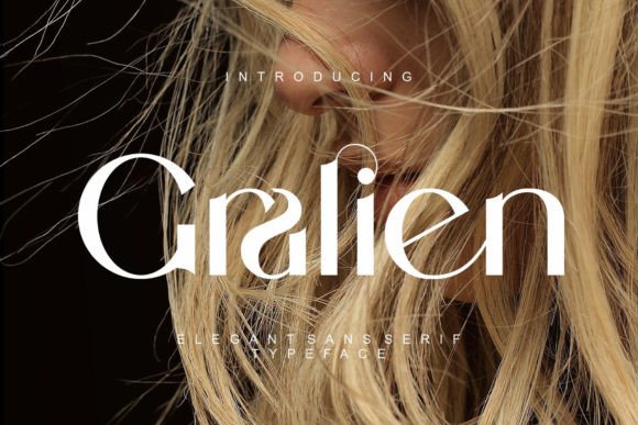 Elevate Editorial Design with Gralien Sans Serif Font