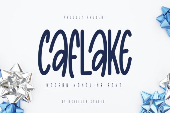 Elevate Web Headers with Caflake Sans Serif Font
