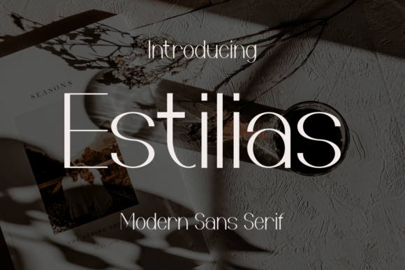 Estilias: A Modern Sans Serif Font for Handmade Brands