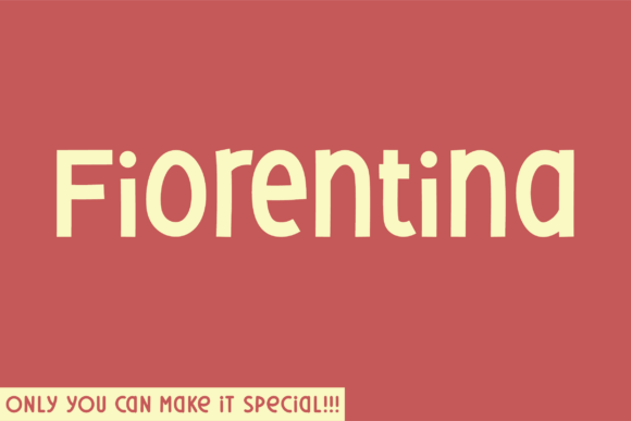 Fiorentina: A Natural Sans Serif Font for Modern Branding