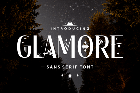 Glamore Font: Elegant Sans Serif for Web Design