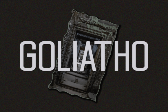 Goliatho: A Versatile Sans Serif Typeface for Modern Editors