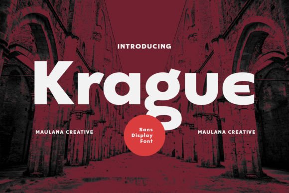 Krague: A Modern Sans Serif Font for Makers
