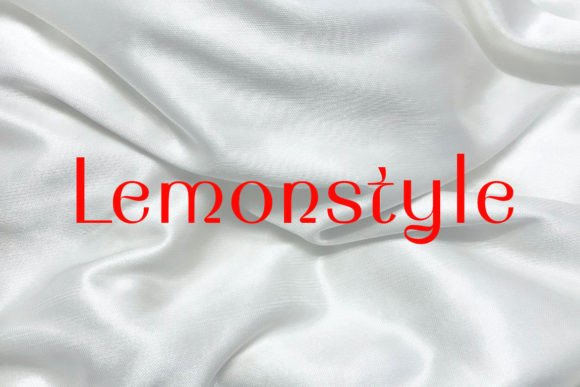 Lemonstyle Typeface: Elevate Beauty and Fashion Branding