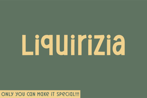 Liquirizia Font Review: A Unique Sans Serif for Modern Design