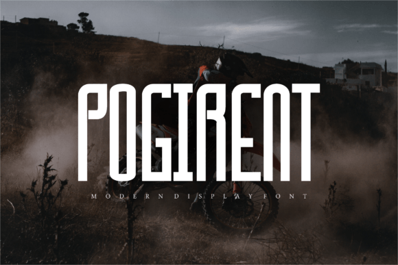 Pogirent: The Modern Sans Serif Font for Scroll-Stopping Designs