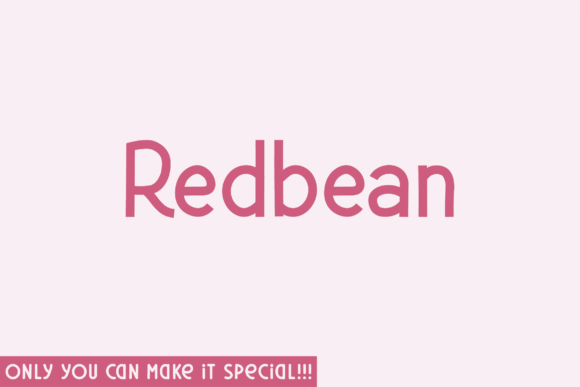 Redbean: The Modern Sans Serif Font for Makers