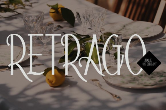 Retrago: A Modern Sans Serif Typeface for Editorial Design