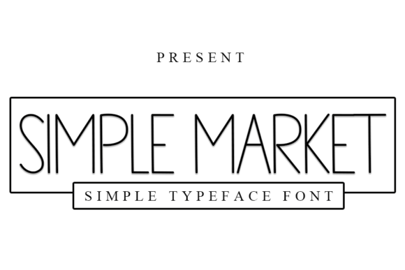 Simple Market: A Modern Sans Serif for Branding