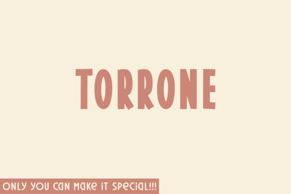 Torrone: A Natural Sans Serif Font for Editorial Design