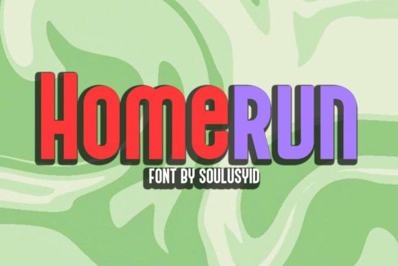 Upgrade Your Brand Identity with the Homerun Typeface