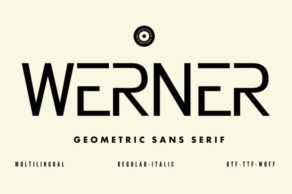 Werner: A Modern Typeface for Editorial Design